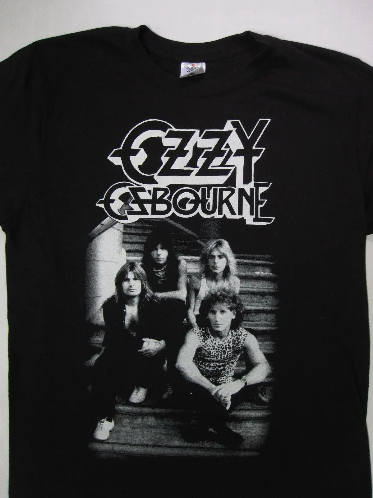 Ozzy osбурн-дневник Madman Band T-shirtMen Футболка Топ | Мужская одежда