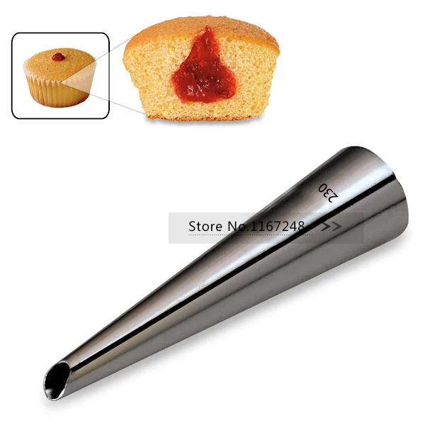 230 Round Puff Pastry Tips Puff Nozzle Icing Tips Cupcake