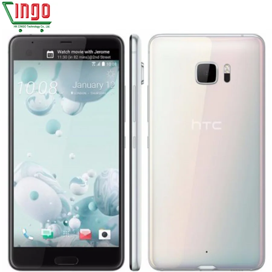 2017 Original HTC U Ultra DualView Dual band WiFi 3 Cameras Android 7 0 4GB RAM