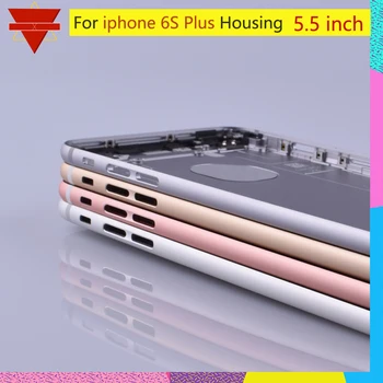 

10pcs/lot original For iPhone 6S Plus Back Housing Battery Cover Rear Door Case Middle Chassis