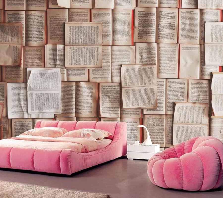 Custom 3d murals,Texture Book wallpapers papel de parede, bar coffee shop living room sofa TV background bedroom 3d wallpaper Custom 3d murals,Texture Book wallpapers papel de parede, bar coffee shop living room sofa TV background bedroom 3d wallpaper