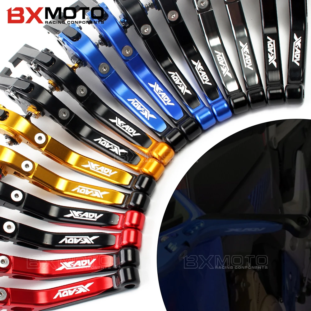 XADV 750 Levier dembrayage et de Frein Pliable et Extensible usin/é CNC pour Honda X-ADV X ADV XADV 750 2018 2019