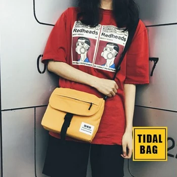 

Ruique Summer Casual Wild Street Hip Hop Wild Plaid Crossbody Shoulder Bag Men And Women Tide