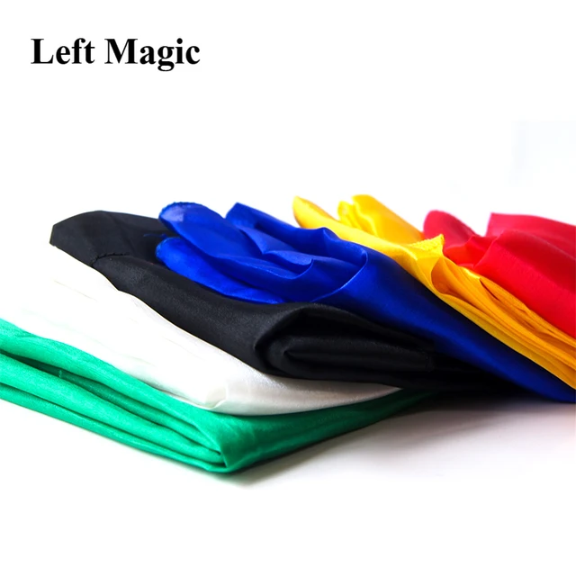 1 pcs Colorful Silk 45* 45 cm Scarf Magic Tricks Learning & education Magic silk for close up magic prop  E3136 2