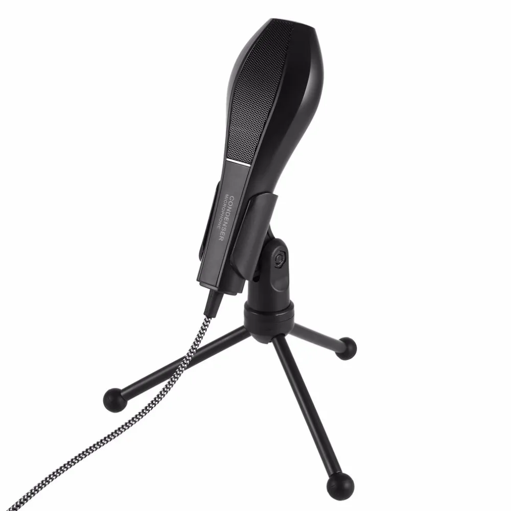 

Omnidirectional USB Condenser Microphone Studio Broadcasting Computer Recording Microphone for Gaming Streaming Singing