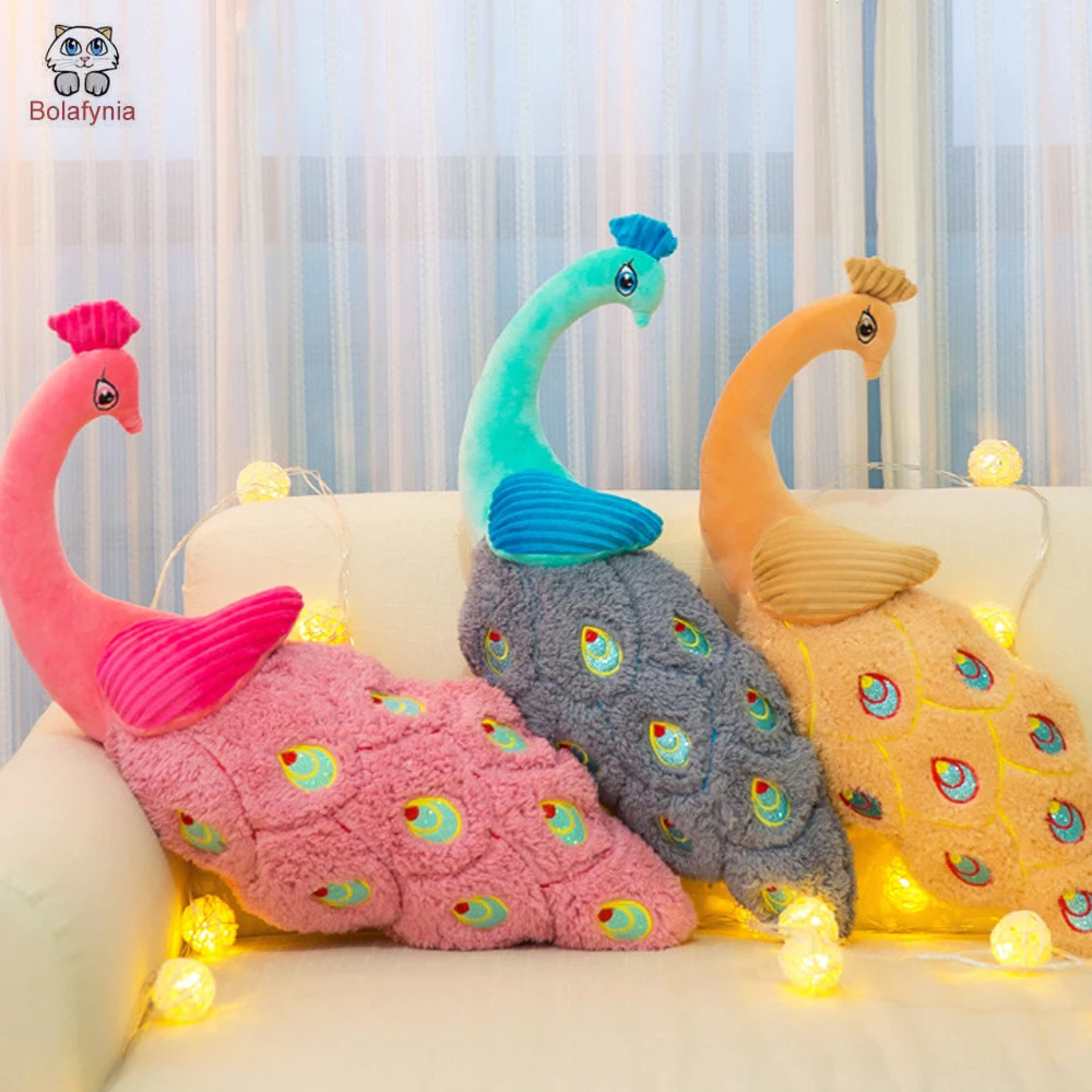 stuffed peacock toy