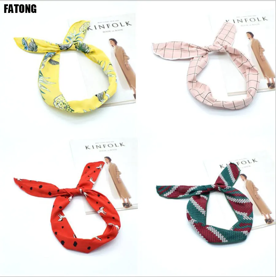 

Women's headband copper wire multicolor European and American girls female students sports yoga hair band d011