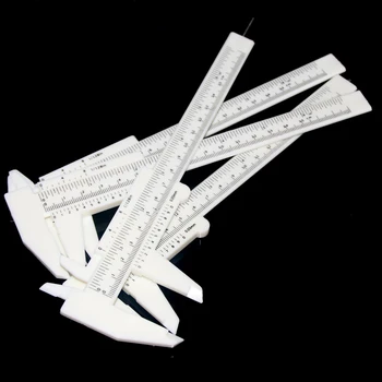 

5 Pcs Plastic 150MM Waterproof Vernier Caliper Students Experimental Measuring Tool Permanent Makeup accesories