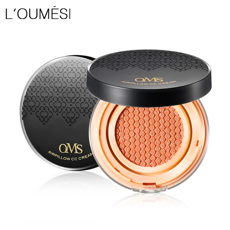 Loumesi Air Cushion bb cc крем для лица основа для макияжа пудра 18 мл* 2 идеальное покрытие консилер красота Косметическая основа влажная