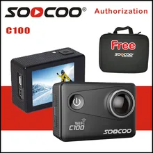 SOOCOO C100 4K Wifi Action Sports Camera Built in Gyro with Option GPS Extension NTK 96660