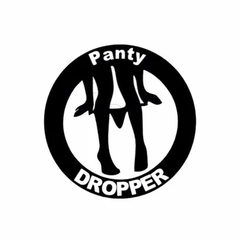 

SLIVERYSERA Panty Dropper Car Sticker Decals Fun Cartoon Motorcycle Decals Car Styling #B1289