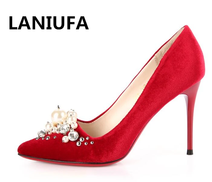 

High Quality Sexy Women high heels Shoes Women Platform Casual Pointed Toe Pumps dress Party Wedding Thin Heels shoes mujer #550