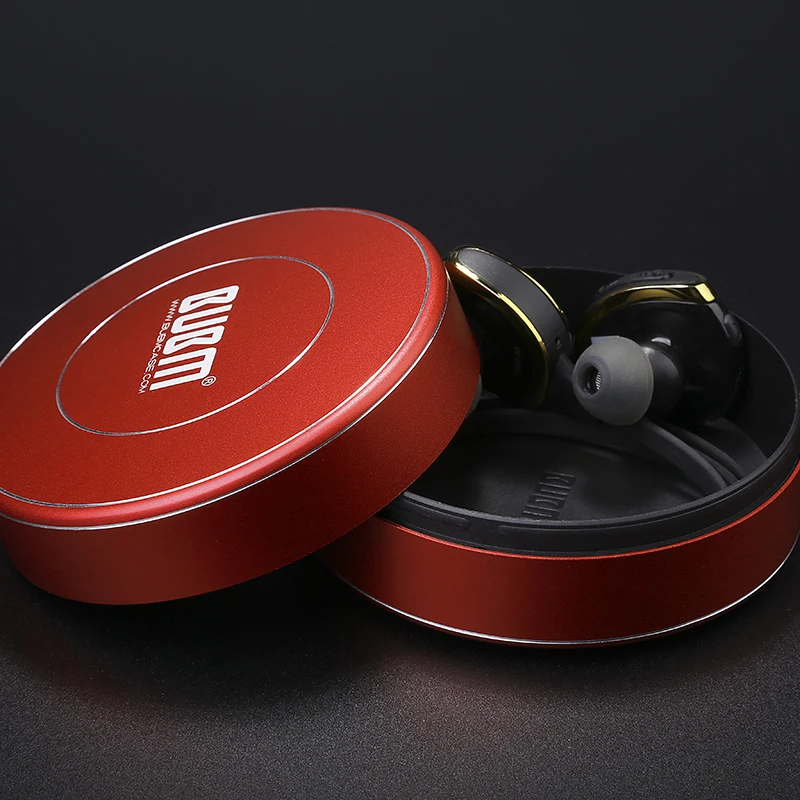 Buy BUBM Earphone box headphone Carry Case Earphone Accessories Aluminum alloy