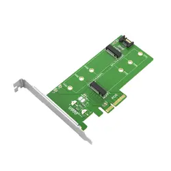 Maiwo M.2 Накопитель Ssd с протоколом NVME Ngff к Pci-E X4 3,0 карта адаптера M Key Pci-E X4 к NVME Адаптер B Key M.2 Ngff Ssd к Sata