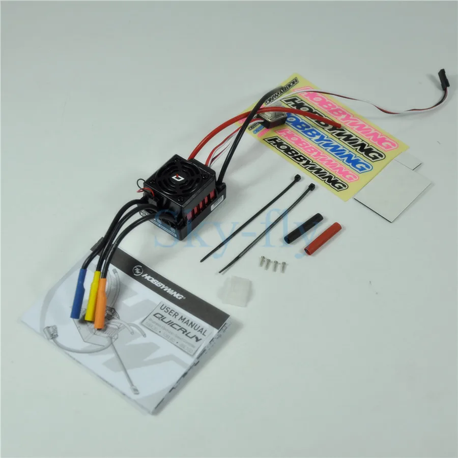 

Original Hobbywing Sensored 10BL60 Brushless Motor Speed Controller 60A ESC 1/10 RC Car Truck