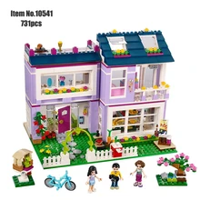 friends Princess girls Building blocks Emma's House Friends 41095 figure Bricks classic educational toys for children friends Princess girls Building blocks Emma's House Friends 41095 figure Bricks classic educational toys for children