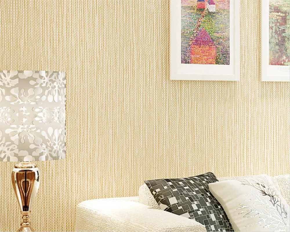 Beibehang Modern solid blue sky blue wallpaper living room bedroom