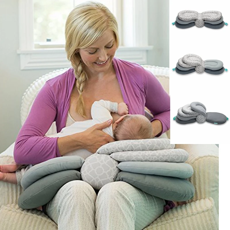 Smart Nursing Pillow Newborn Baby Breastfeeding Head Protection Pad