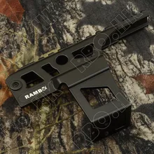 Все алюминиевый сплав AK 47 74 сторона Пикатинни прицел база для страйкбола M6914