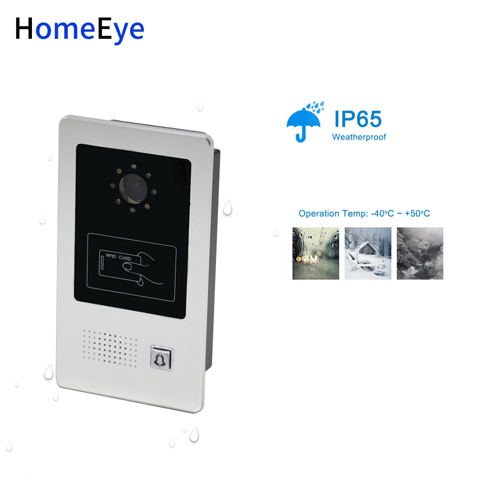 HomeEye 7 ''Видео дверной телефон видео звонок 1200TVL домашняя система контроля