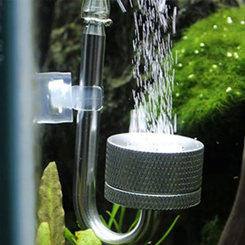 Серебряный/фиолетовый/синий Аквариум CO2 система распылителя диффузор аквариума воды растений распылитель углекислого газа