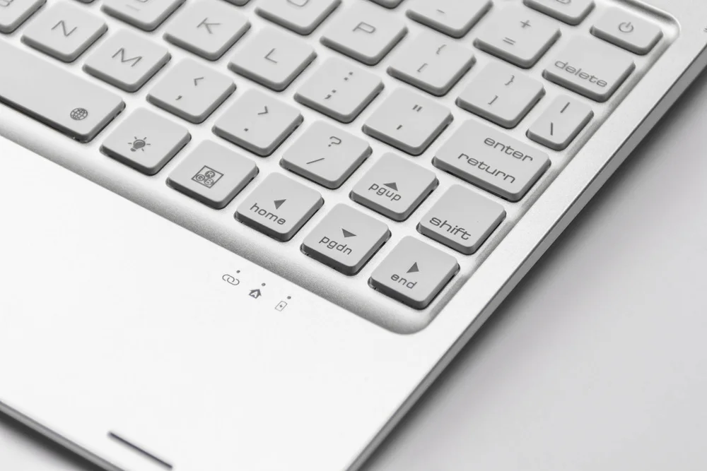 Sem Fio Bluetooth Russo Espanhol Hebraico Keyboard