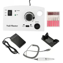 30000 об/мин Электрический сверлильный станок для ногтей, аппарат для маникюра, педикюра, набор напильников, сверло для ногтей, маникюрная дрель и аксессуары
