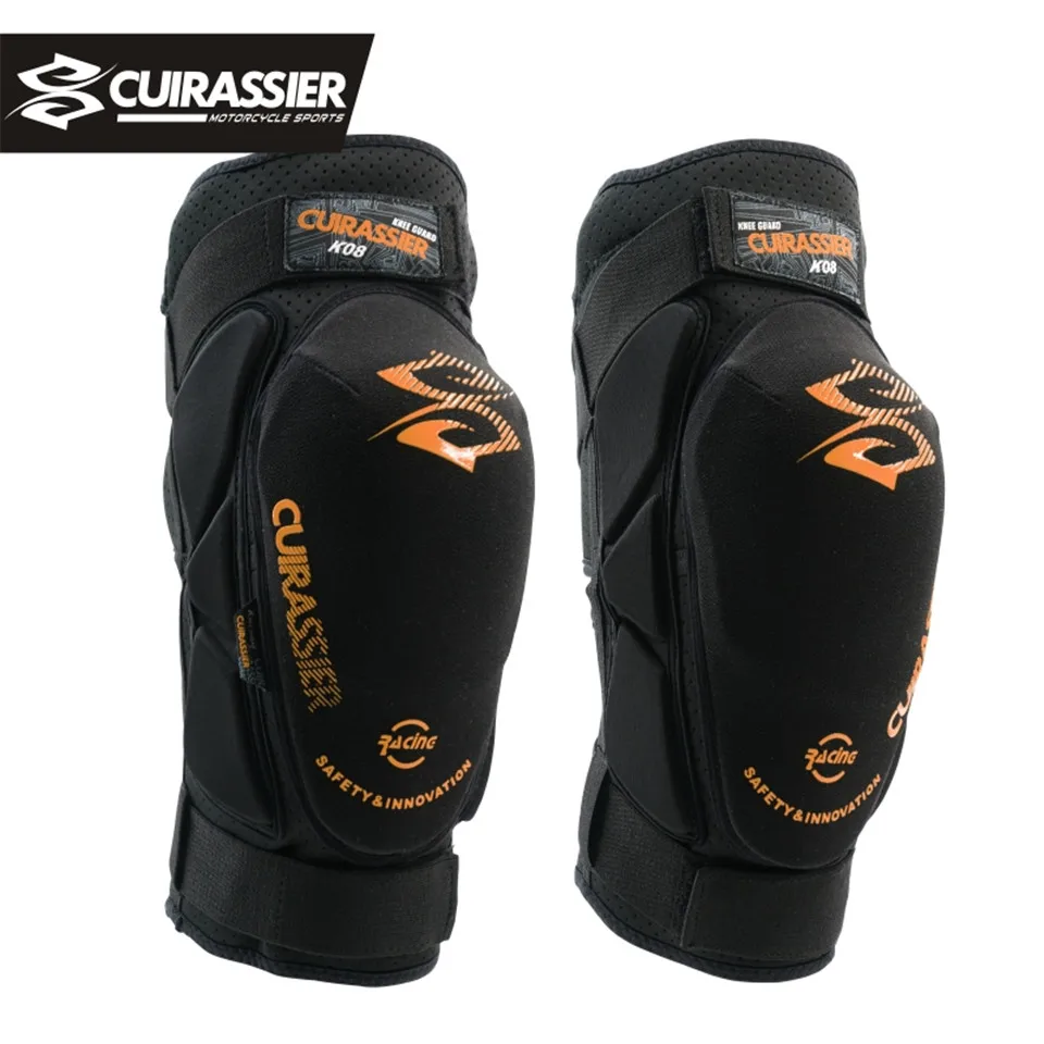 

Cuirassier Motorcycle Knee Pads Motocross MX Protection Knee Protectors Shin Guards protective Gears Skating Racing Riding Brace