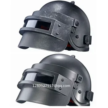

PLAYERUNKNOWN S BATTLEGROUNDS Hero Three level helmet Cosplay (LIFE SIZE) 1/1 PVC Action Figure Collectible Model Toy Box Q375
