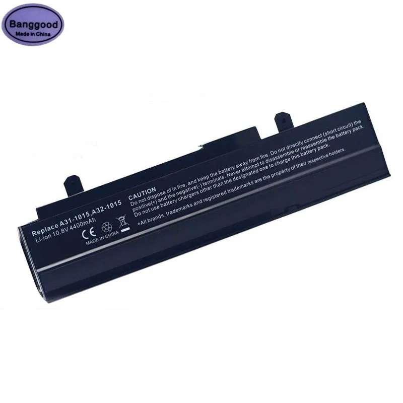 

10.8V 4400mAh Laptop Battery Pack for ASUS A31-1015 A32-1015 AL31-1015 AL32-1015 EEE PC 1011 1011B 1011C 1011BX 1015 1015C VX6S