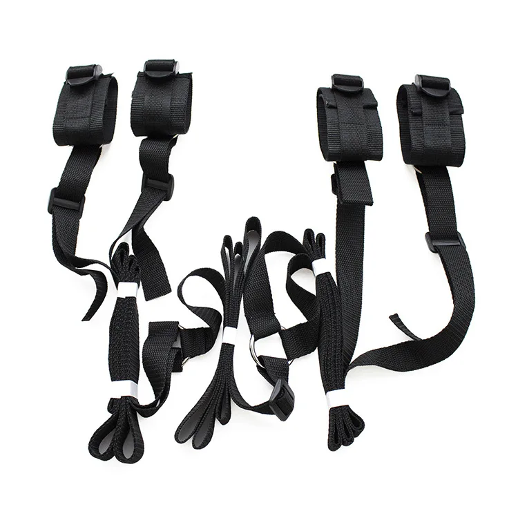  Sexy Lingerie Set Handcuffs Bdsm Bondage Erotic Under Bed BDSM Bondage Restraint System Games for A