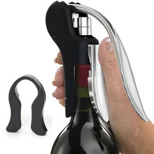 1 stück Neue Wein-werkzeug Korkenzieher Bar Hebel Korkenzieher bequem Flaschenöffner Folienschneider Kork Reifen Bohrer Heber Kit VHF10T50