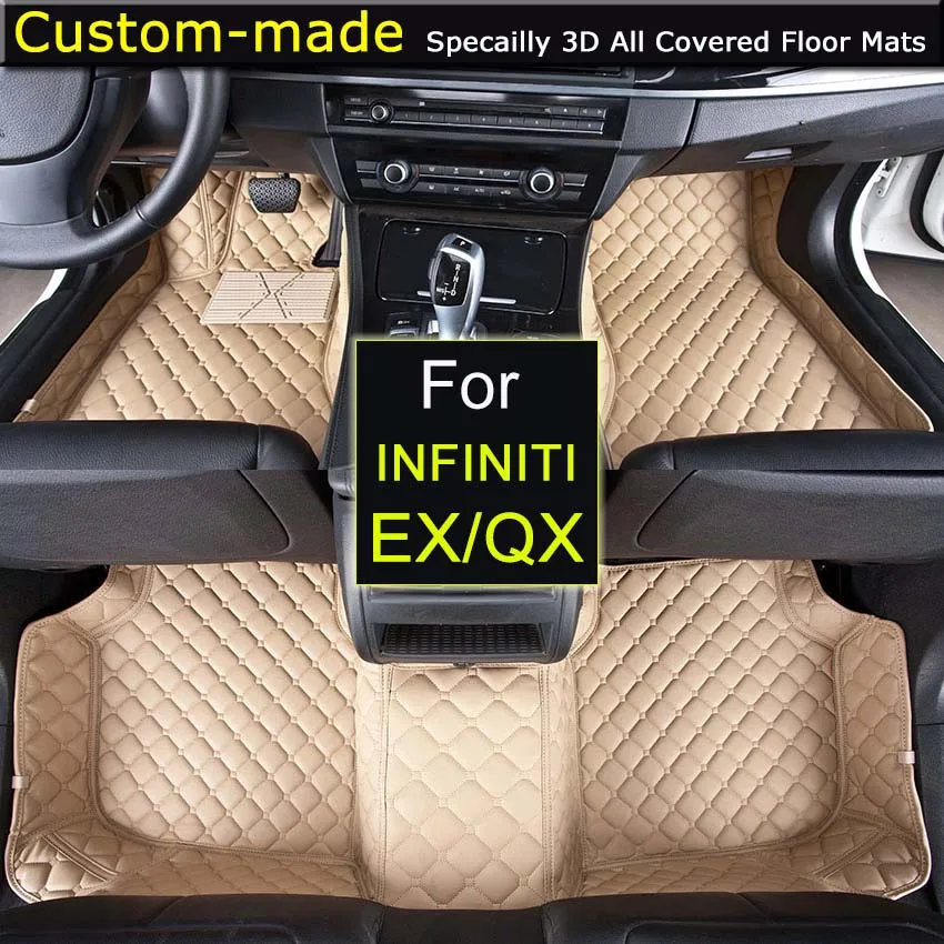 Car Floor Mats for Infiniti QX Series QX50L QX56 QX60 QX70 QX50 Foot