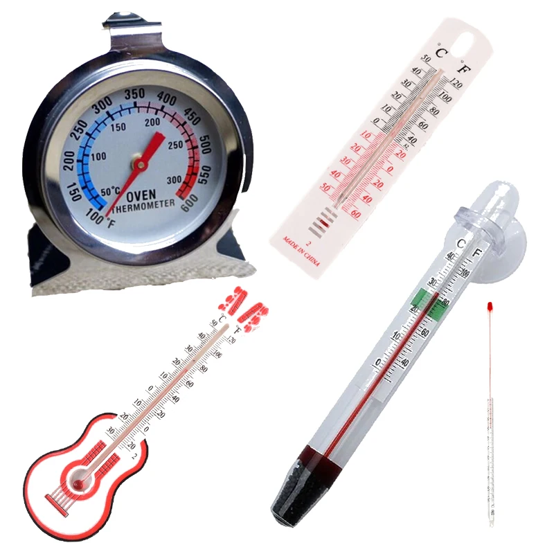 Buy Fresh/Salt Fish Thermometer Submersible Suction Aquariums Tank Stainless