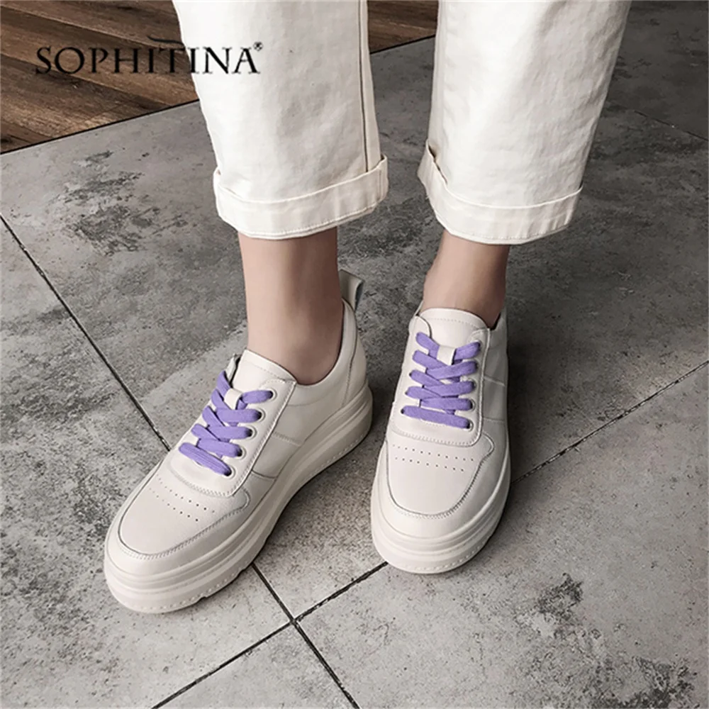 SOPHITINA/Новинки на осень зиму 2019 г. Спортивная обувь сплошной и толстой подошве