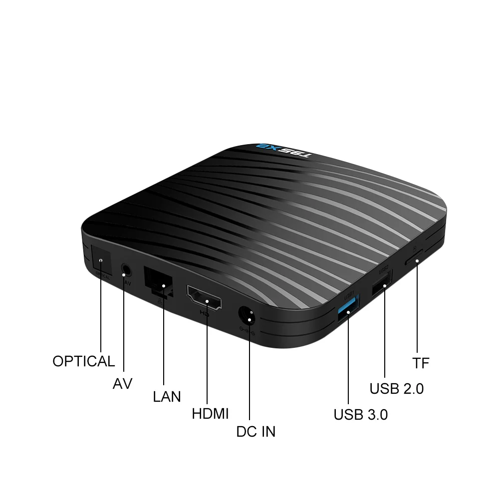 Android 8.1 Arabic France IPTV Subscription Belgium T95X2 S905X2 2+16G 4K H.265 IPTV French Algeria Netherlands Set Top Box