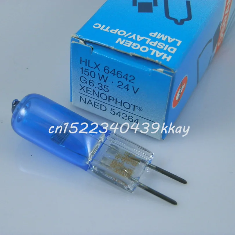 3 шт. OSRAM HLX64642 гальваническим синяя пленка 64642 24V150W G6.35 mediland бестеневая лампа специальная лампочка