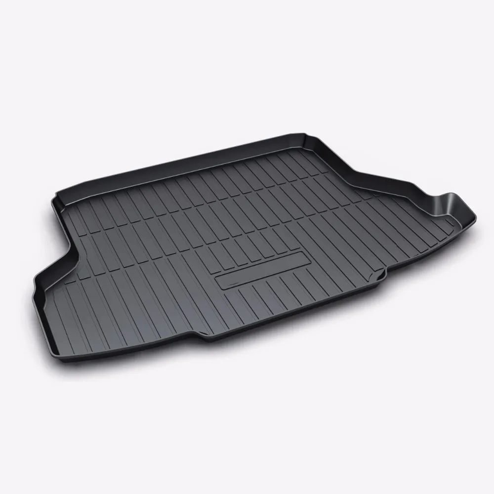 

Fit for Honda City 2014-2017 Car trunk tray net carpet organizers accessories anti slip boot liner cover floor rubber mats rugs