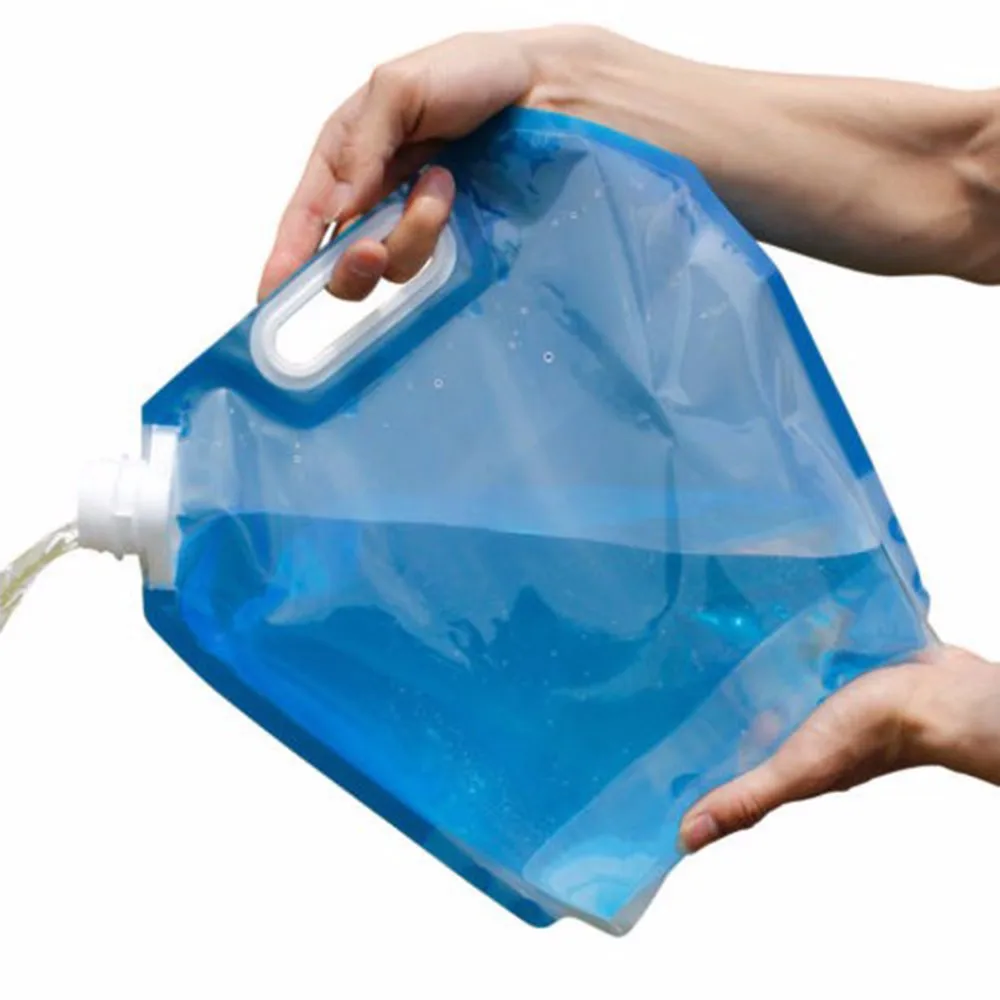 Camping Bags 5L Outdoor Foldable Folding Collapsible Drinking Survival