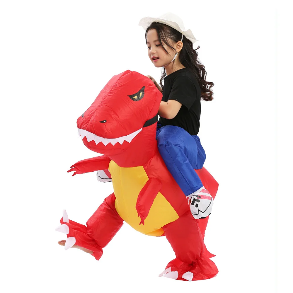 Inflatable Dinosaur Costumes Halloween Cosplay Costume (3)