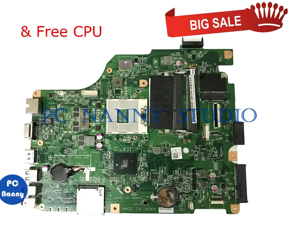

PCNANNY 0x6p88 x6p88 for Dell Inspiron 15N N5040 Laptop motherboard 48.4IP01.011 DDR3 notebook mainboard tested