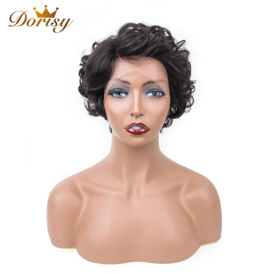 Buy Short Curly Human Hair Wigs Brazilian Wigs For Black Women 100% Human Hair Natural Color 4 inch Dorisy Hair Non Remy Middle Part for only 84.99 USD Buy Short Curly Human Hair Wigs Brazilian Wigs For Black Women 100% Human Hair Natural Color 4 inch Dorisy Hair Non Remy Middle Part for only 84.99 USD