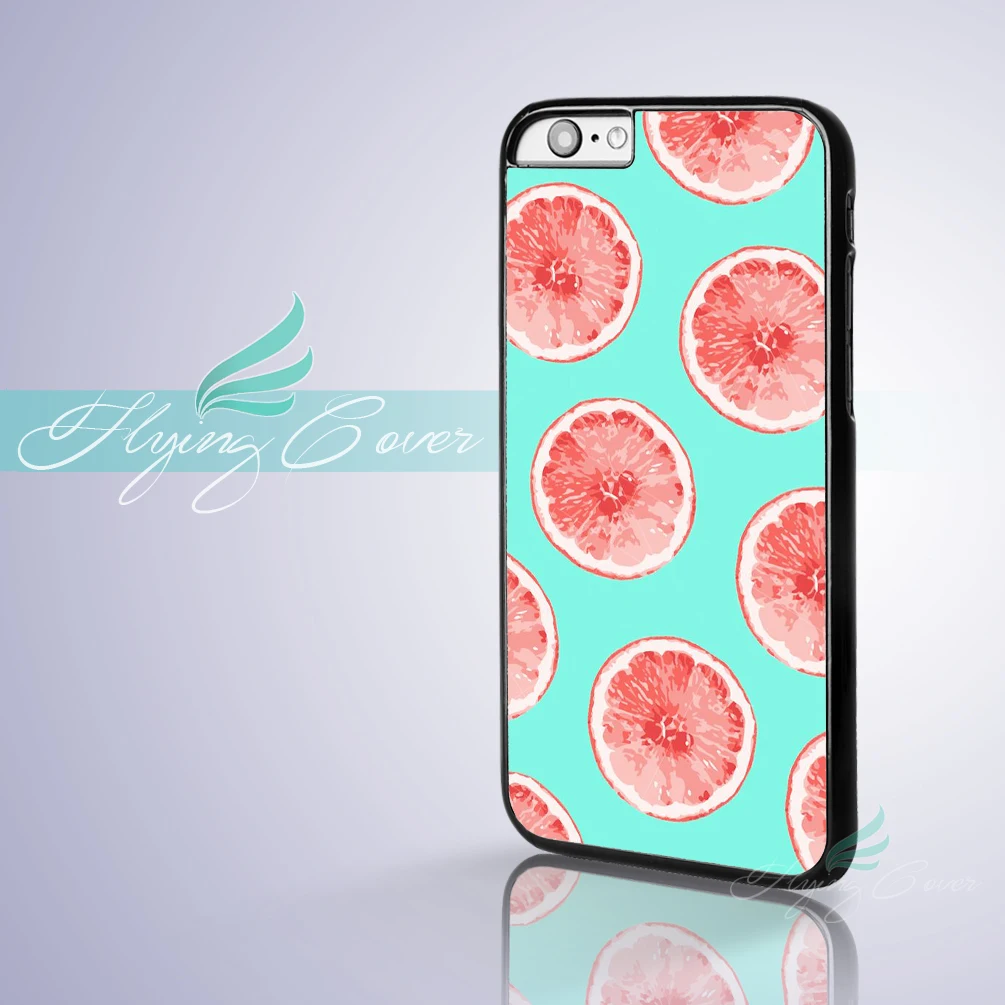 Fundas Cartoon Fruit Lemon Orange Phone Cases for iPhone 7