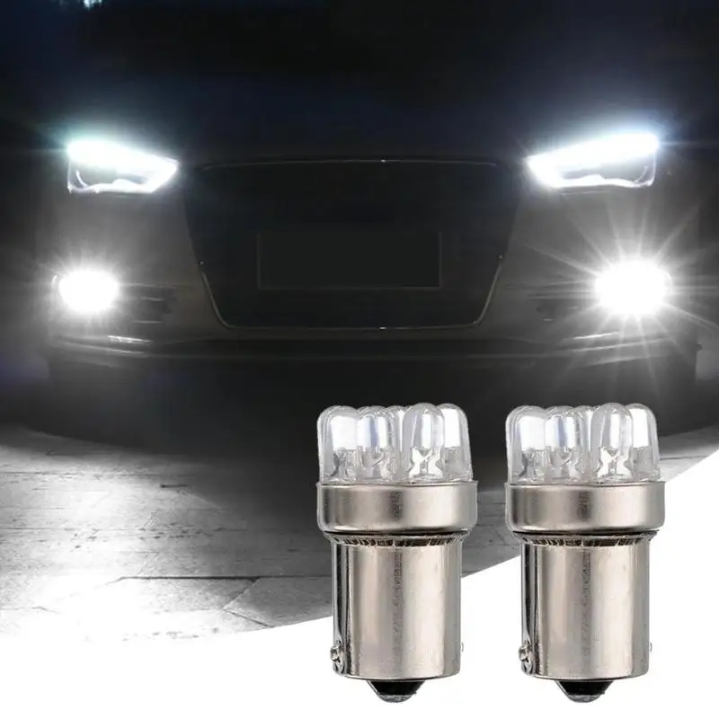 2шт Высокая яркость DC 12V BA15S 1156 9 светодиодный Автомобильный задний стоп