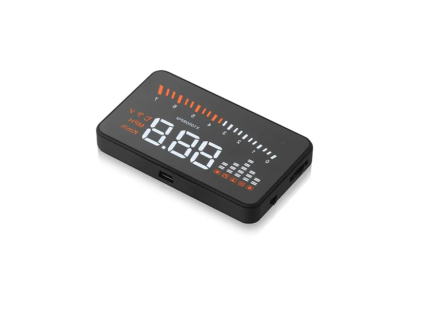 Большой экран автомобиля HUD X5 дисплей с OBD2 интерфейсом X5|hud x5|car hudx5 hud |