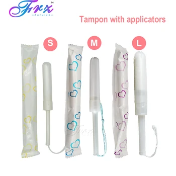 

6 pcs Sanitary tampons 100% natural cotton Vaginal tampon Menstrual Pad swab tampon similar Menstrual Cup Sanitary swab tampons