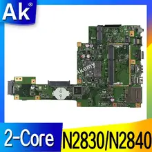 AK X553MA материнская плата для ноутбука ASUS X553MA X553M A553MA D553M F553MA K553M Тесты оригинальная материнская плата N2830/N2840 2-ядерный Процессор