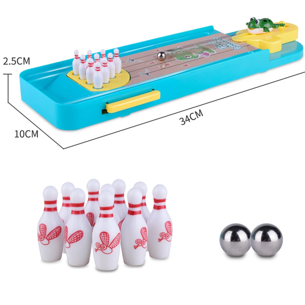 Крытый мини настольный Боулинг игра мини палец катапульта лягушка Боулинг стол Запуск Pad игра Запуск er игрушка