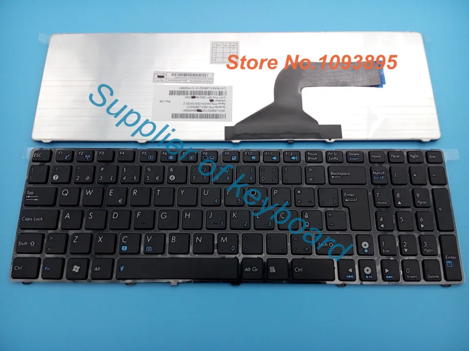 Free Shipping New Portuguese keyboard for ASUS x72 X72D