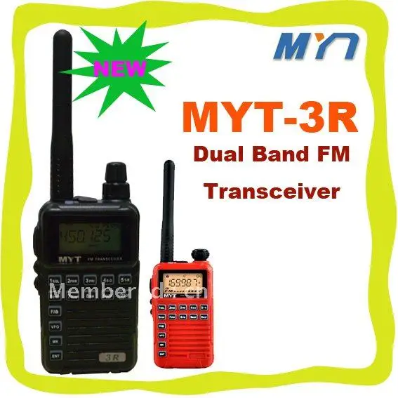 

New Arrival MYT-3R UHF:400-470MHz RX and TX, VHF RX FM Transceiver